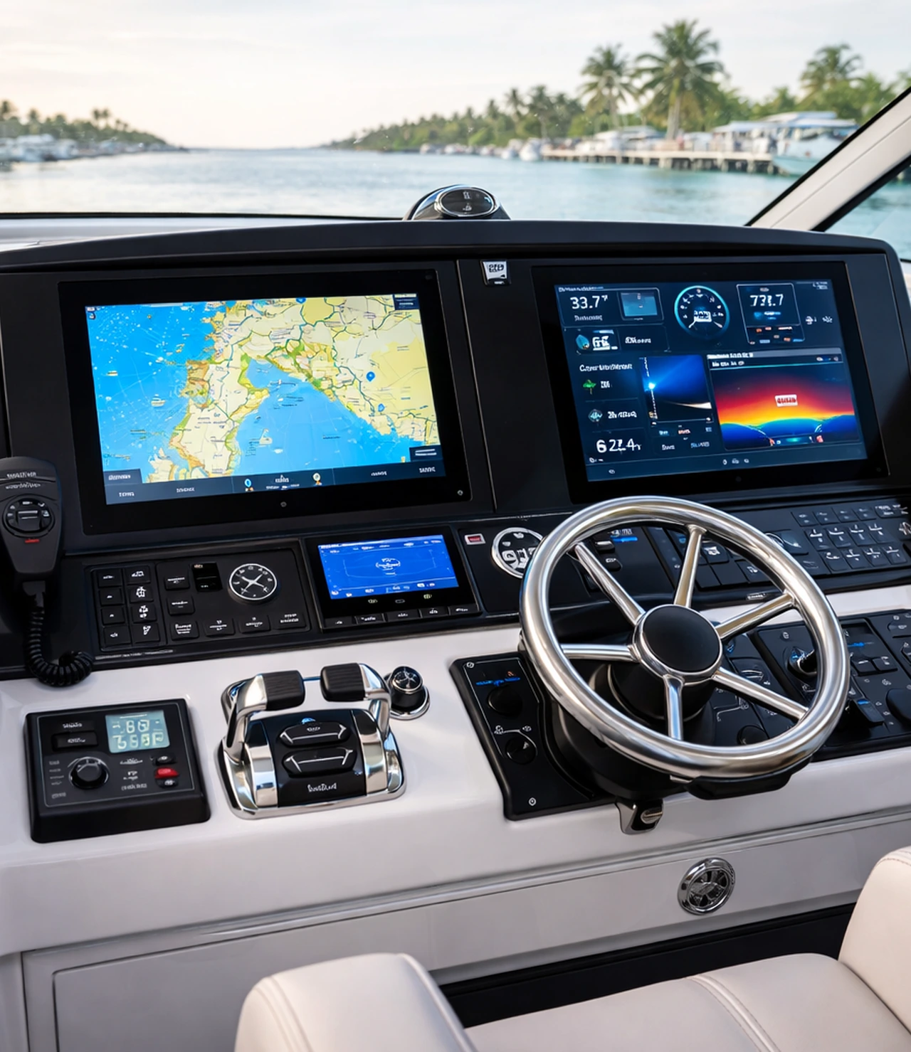 Chartplotter Sonar Gps Vhf Helm Upgrades