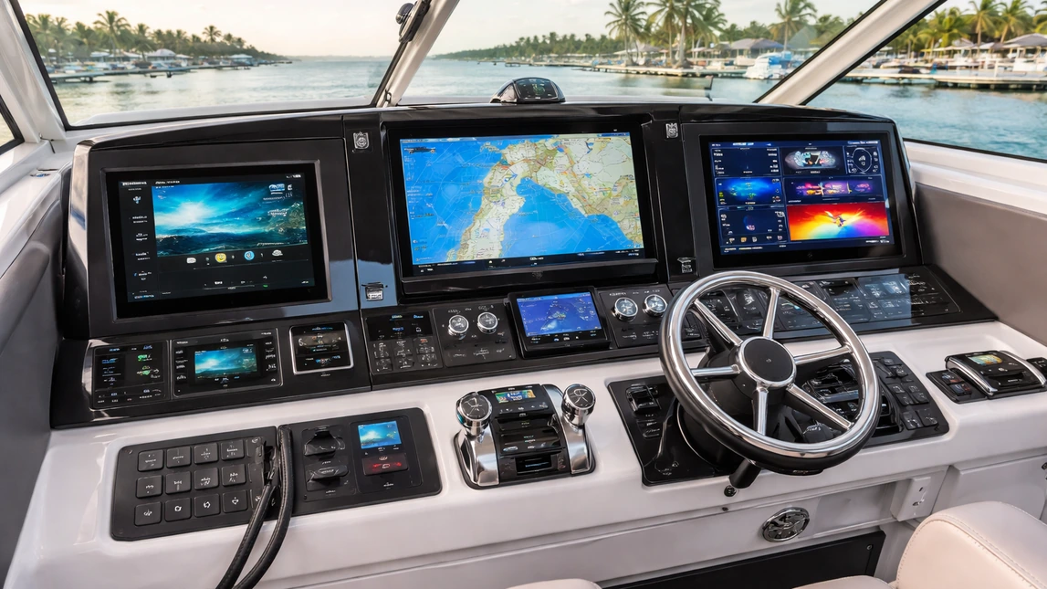 Helm Electronics Upgrade Clean Display Layout