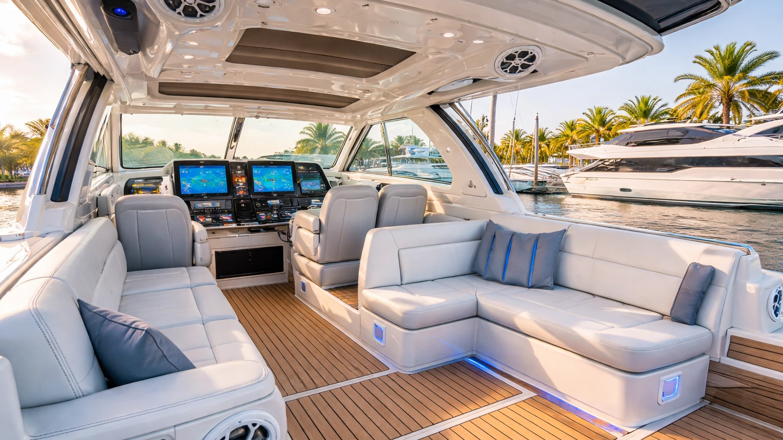 Marine Audio Electronics Installation Featured Yacht Refit